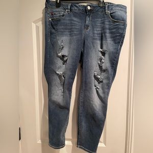 Slink Ripped Skinny Jeans Women Size 16